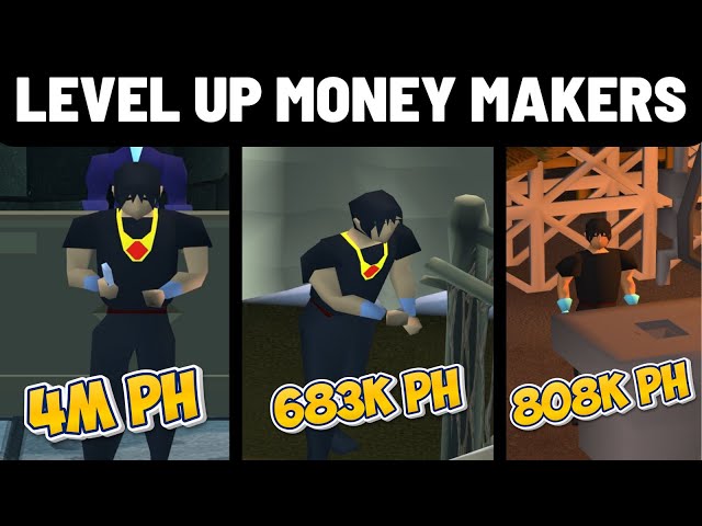 Train skills and make bank at low level - OSRS money making guide