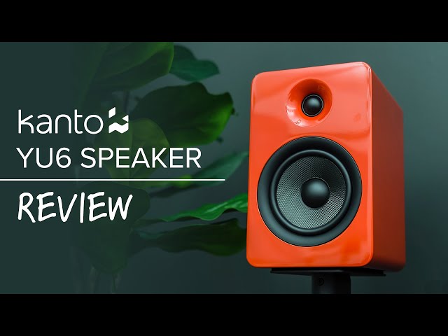Kanto YU6 Powered Bookshelf Speaker Review | Bluetooth | Gloss Red - Audio Advice Exclusive