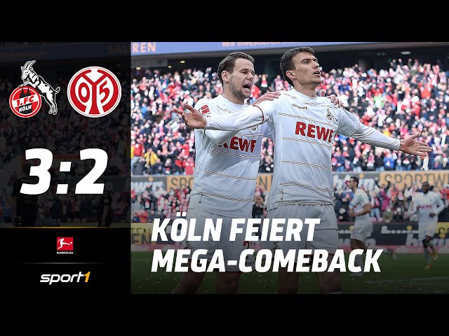 Köln – Mainz 3:2 | Highlights Bundesliga 29. Spieltag | SPORT1