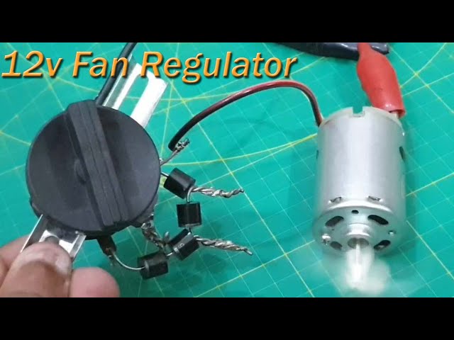 How to make DC Fan regulator |How To Make DC 12 Volt Fan Dimmer  at low price fan regulator