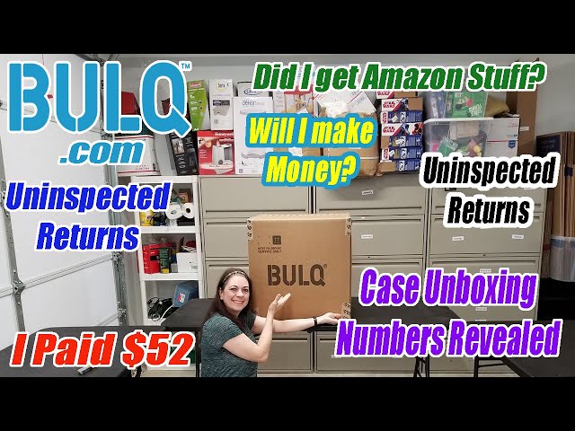 Bulq.com Case Unboxing - Numbers and Items Revealed - Will I make Money? - Paid $52.00 - Uninspected