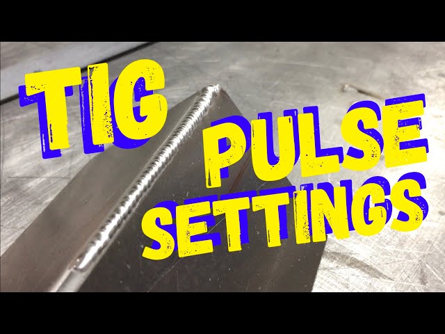 TIG WELDING HOW TO - PULSE WELDING! TIG WELDING SETTINGS