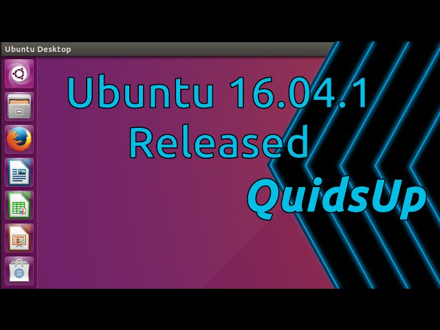 Ubuntu 16.04.1 LTS Released