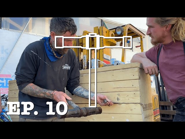 [Ep. 10] Battering Ram or Corking Wall? We Built an Attachment For Our 1950s Forklift!