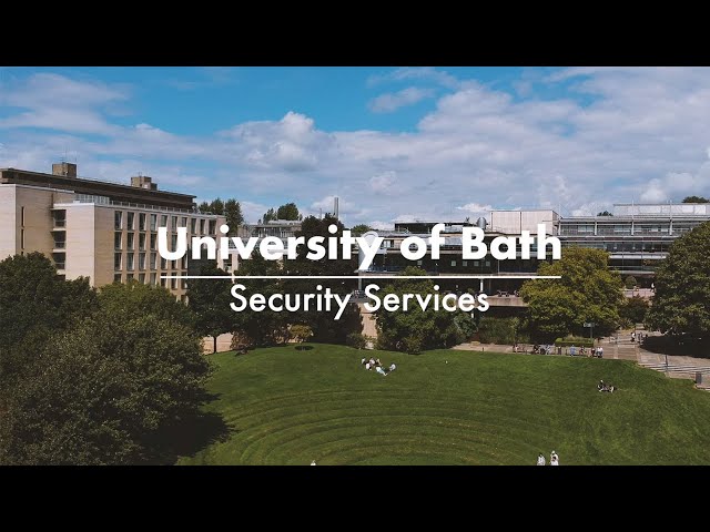 Security Services at the University of Bath