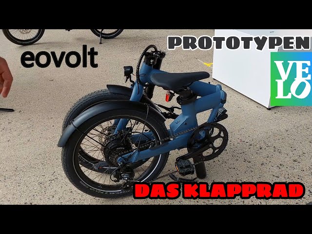EOVOLT mit Prototypen NEUHEITEN + Das Klapprad - Velo Berlin