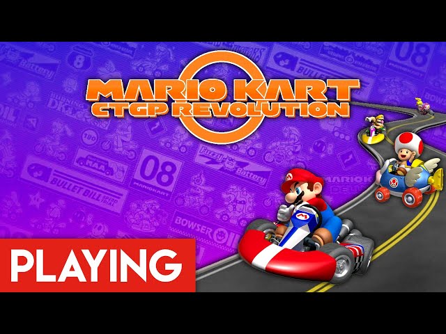 Playing Mario Kart 8, because Mario Kart CTGP-R is down.