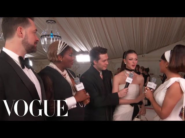 Serena Williams Announces Her Pregnancy on the Met Red Carpet | Met Gala 2023 | Vogue