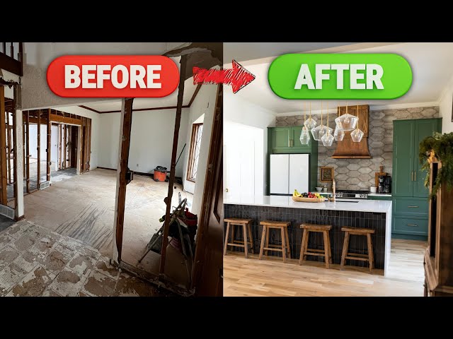 The Stately Tudor Final Reveal - Extreme DIY Home Remodel  🏠🔨