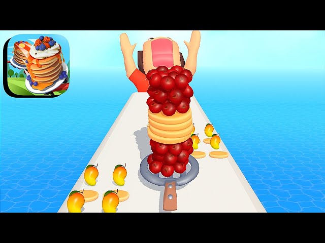 Pancake Run ​- All Levels Gameplay Android,ios (Levels 466-468)