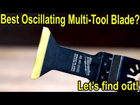 Best Oscillating Multi-Tool Blade? DeWalt, Milwaukee, Bosch, Rockwell, Dremel, EZARC, Imperial