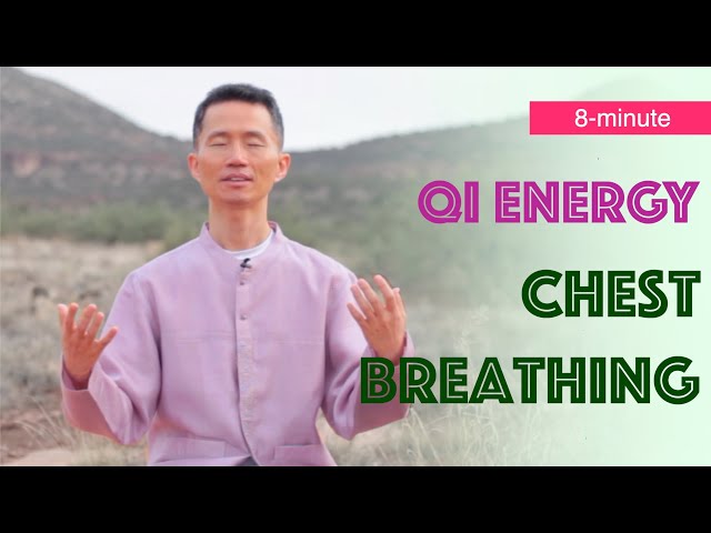 8-Minute Qi Energy Breathing Morning Meditation For Beginners | Qigong Breathwork #3