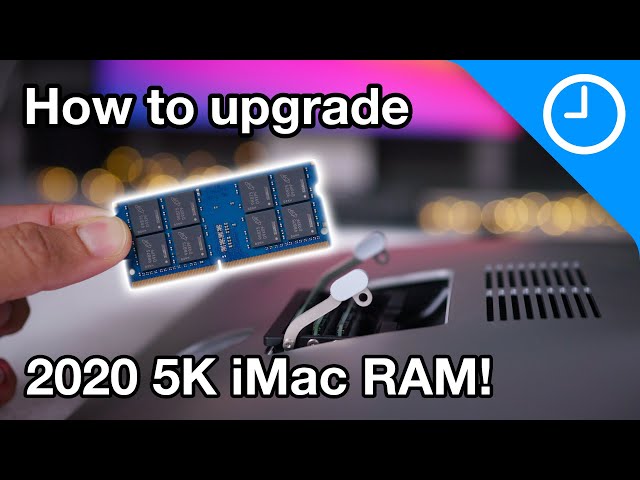 2020 5K 27-inch iMac Memory Upgrade - Save $2000 on 128GB!