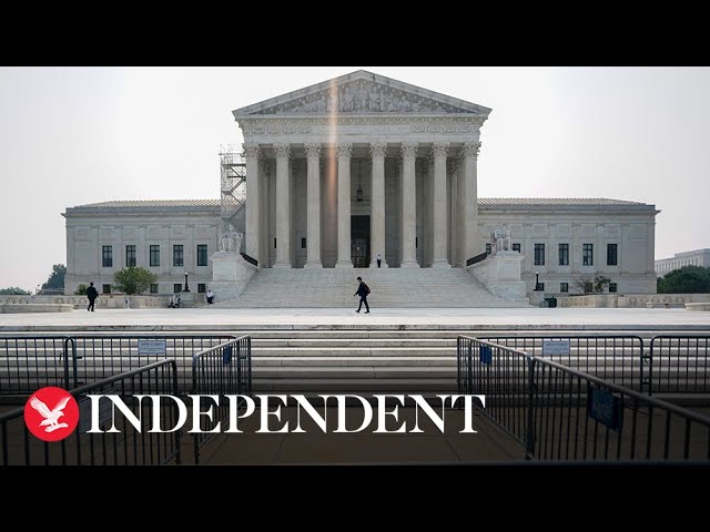 Watch again: View of Supreme Court as student loan relief and LGBT+ rights final decisions are ruled