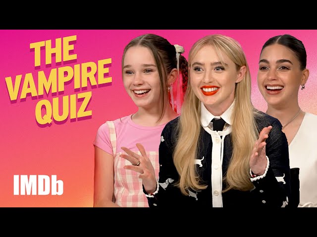 The Cast of ‘Abigail’ Test Their Vampire IQ | IMDb
