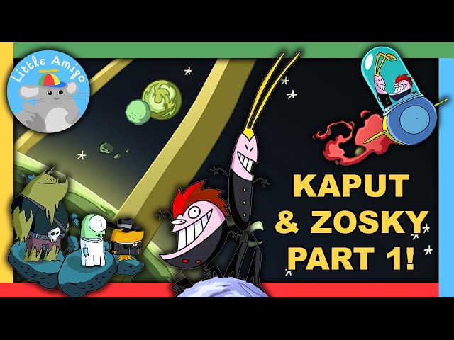 Kaput & Zosky - All Adventures Part 1! | 2 Hour Cartoons | Little Amigo