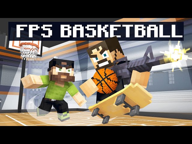 FPS Basketball in Minecraft