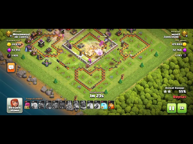 Best Th13 attack strategy in clash of clans! Kaluaa Gaming