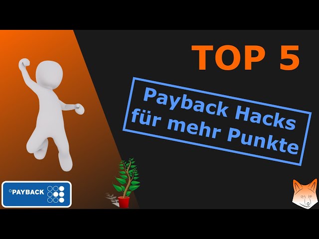 Mehr Payback Punkte sammeln - meine TOP 5! Payback Punkte Hack