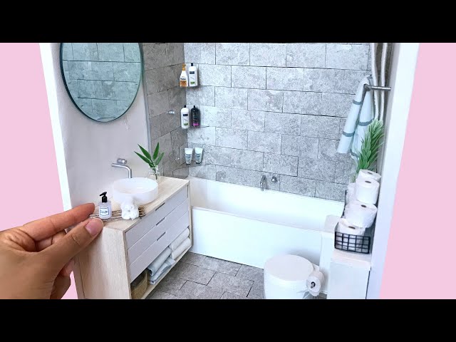 DIY Miniature Bathroom