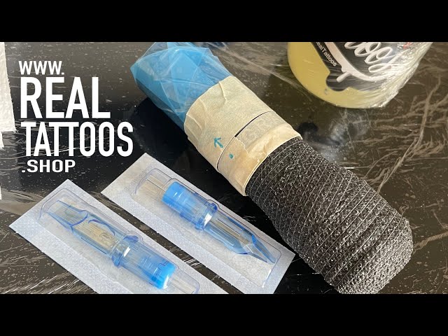 How to wrap an adjustable stroke tattoo pen