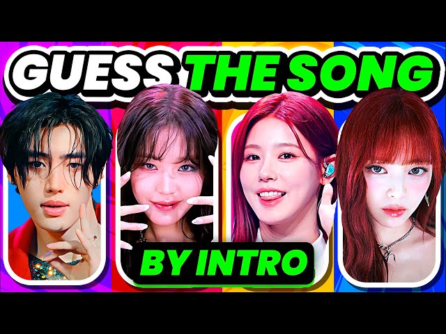 Guess the KPOP SONG by INTRO 🎧 Guess the song in 3 seconds - KPOP QUIZ 2024