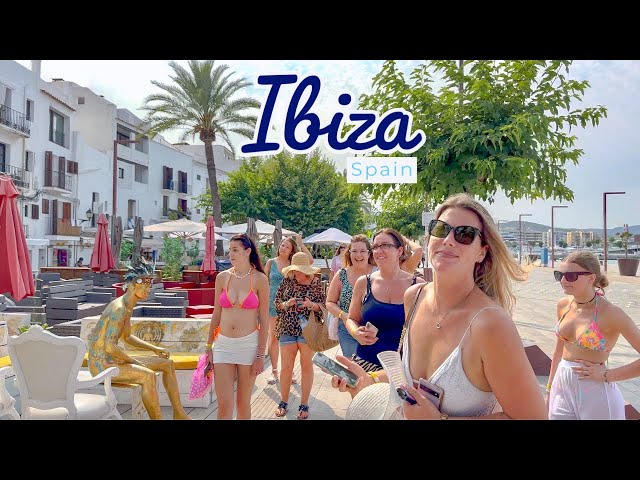 Ibiza, Spain 🇪🇸 THE MEDITERRANEAN PARADISE - July 2023 4K-HDR Walking Tour (▶195min)