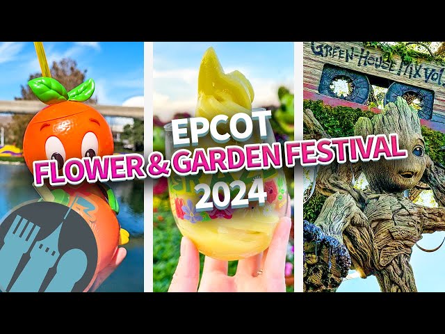 We Ate EVERYTHING at EPCOT's Flower & Garden Festival
