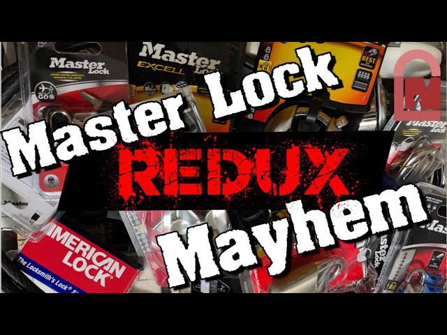 Master Lock Mayhem Redux