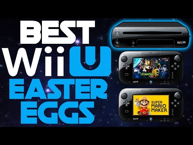 Best Nintendo Wii U Easter Eggs Ever! From 2012-2016