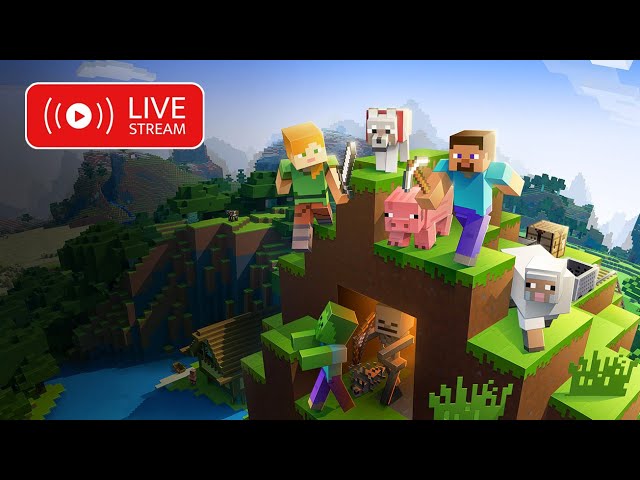 Minecraft Series with Karina, LIVE Stream
