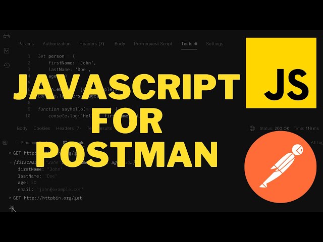 Learn JavaScript for Postman API testing - Full Course for Beginners