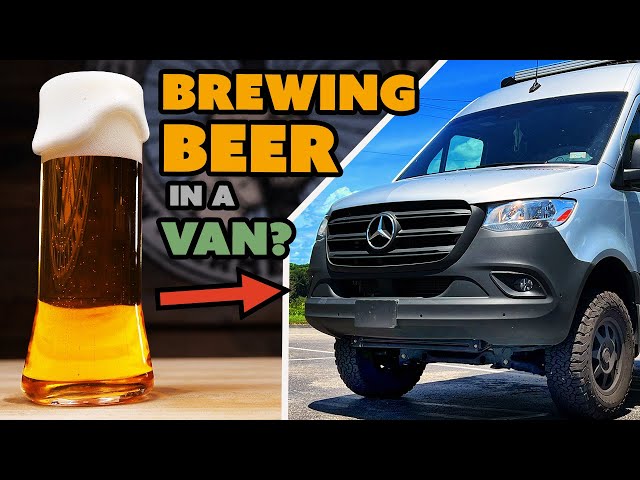 Hoppy Lager in a Sprinter Camper? | Apartment Brewer & Homebrew 4 Life