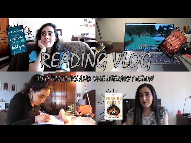 reading two thrillers and one literary fiction | reading vlog