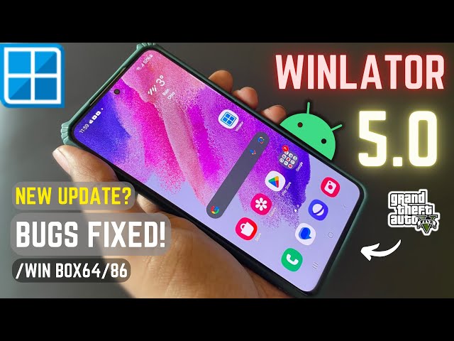 Install Winlator 5.0 PC Emulator on Any Android Phone - NEW UPDATE Fix!