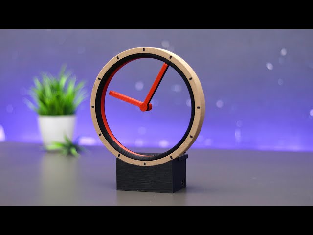 How i Made this Amazing Hollow Clock | Arduino