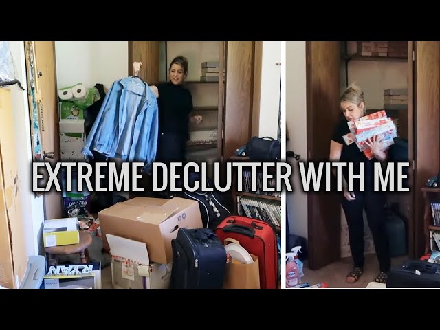 *NEW* Extreme Declutter With Me | Decluttering Years of Stuff! | Closet Declutter | Let's Do This!