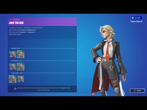 Jack and I Review The NEW Joni The Red Crew Pack Skin