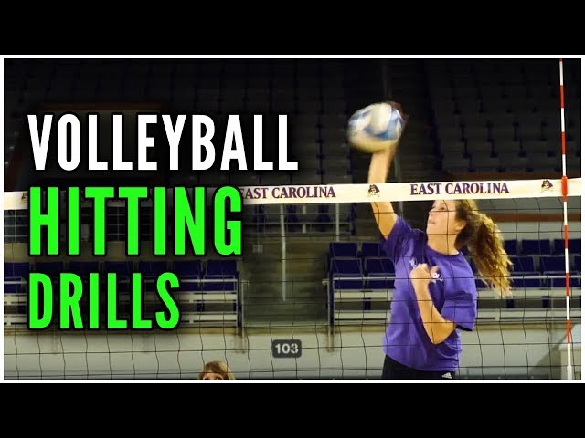 Volleyball Hitting Drills - East Carolina University Coach Julie Torbett