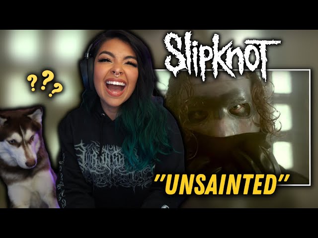 EVEN MY HUSKY LOVED IT! | Slipknot - "Unsainted" | FIRST TIME REACTION