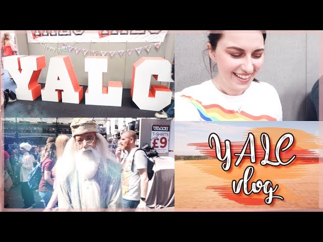 YALC & ComiCon (we saw Dumbledore!) 2018 VLOG & HAUL | Book Roast