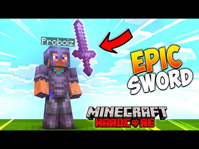 I Made the Strongest Sword in Minecraft Hardcore #12