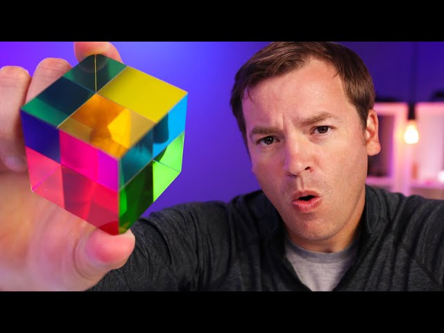 CMY Cube Review - The CRAZY Multi-Colored Physics Desk Toy