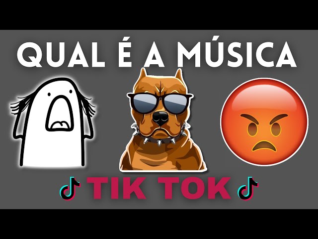 ADIVINHE A MÚSICA DO TIK TOK COM EMOJIS - DESAFIO MUSICAL #30