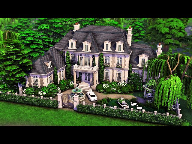 French Chateau | The Sims 4 Speed Build