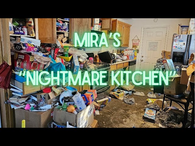 Helping a fellow YouTuber (Mira - Peeling Away the Clutter) with her "nightmare kitchen" #kitchen