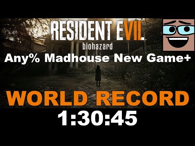Resident Evil 7 - NG+ Madhouse OLD / Beaten WR (1:30:45)
