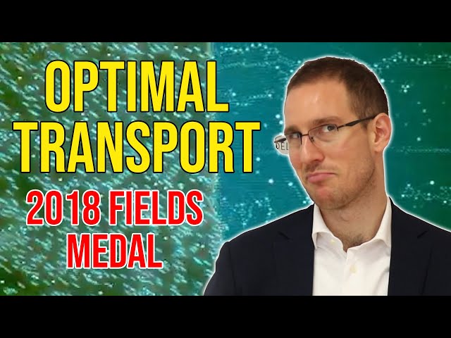 Alessio Figalli (2018 Fields Medal) explains Optimal Transport