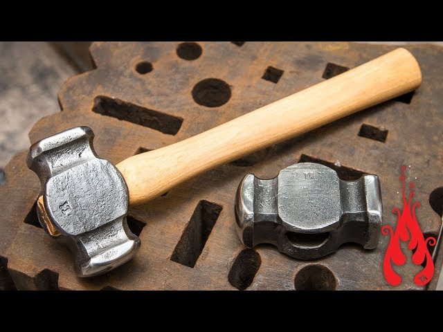 Blacksmithing - Forging a rounding hammer