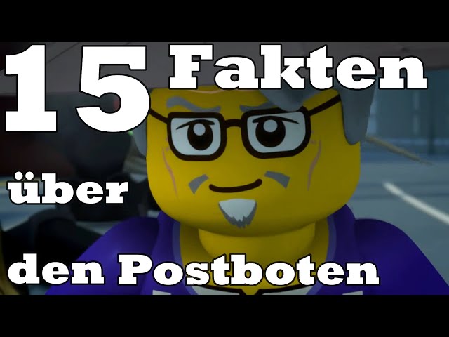 15 FAKTEN über den POSTBOTEN | Lego Ninjago Deutsch